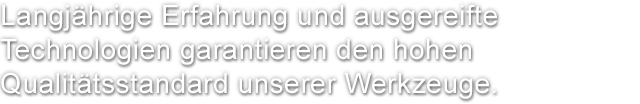 Grundsätze unserer Qualitäts- und Umweltschutzpolitik